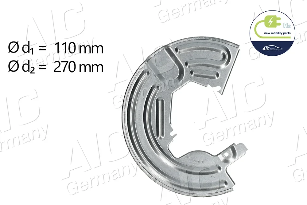 Ochranný plech proti rozstřikování, brzdový kotouč AIC 71416