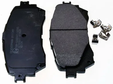 Sada brzdových destiček, kotoučová brzda DENCKERMANN B111349