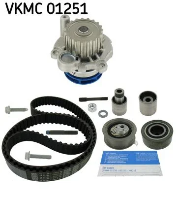 SK VKMC01251 Sada rozvodového řemenu s vodní pumpou SKF 55345
