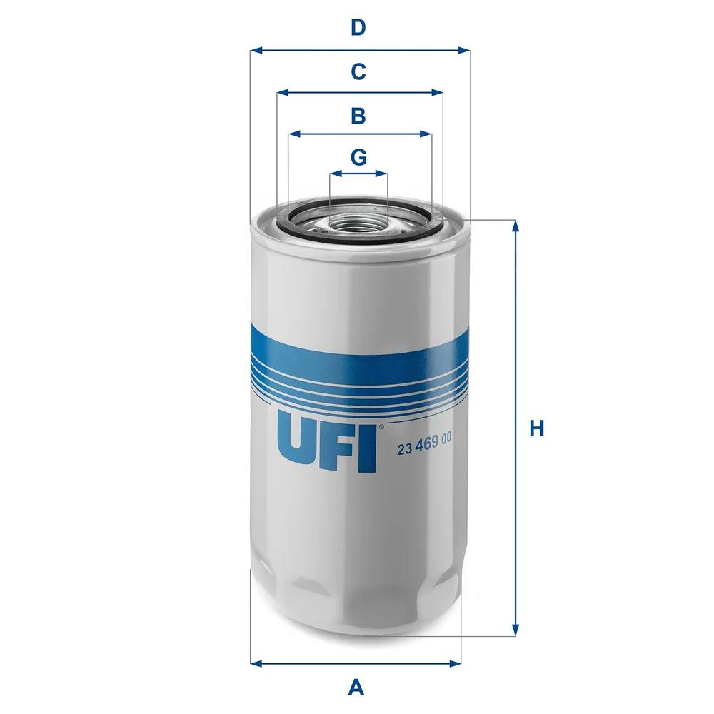 Olejový filtr UFI 23.469.00