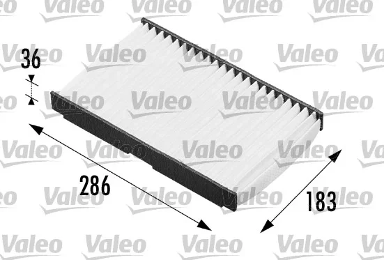 Filtr, vzduch v interiéru VALEO 698664