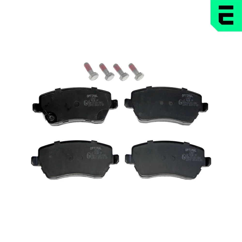Sada brzdových destiček, kotoučová brzda OPTIMAL BP-12487