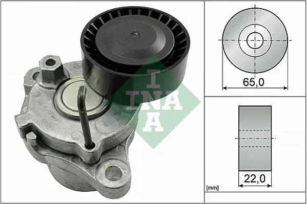 Napinaci rameno, zebrovany klinovy remen Schaeffler INA 534055010
