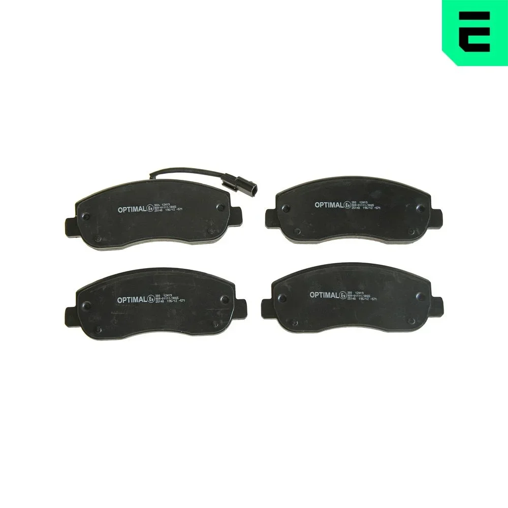 Sada brzdových destiček, kotoučová brzda OPTIMAL BP-12419