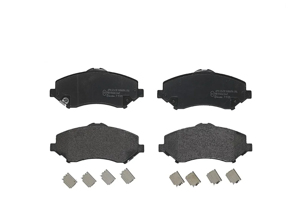 Sada brzdových destiček, kotoučová brzda BREMBO P11025