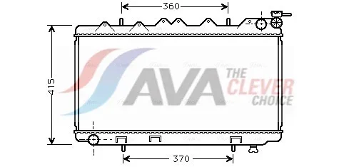 Chladič, chlazení motoru AVA Clever Choice DN2135 Chladič, chlazení motoru AVA Clever Choice DN2135