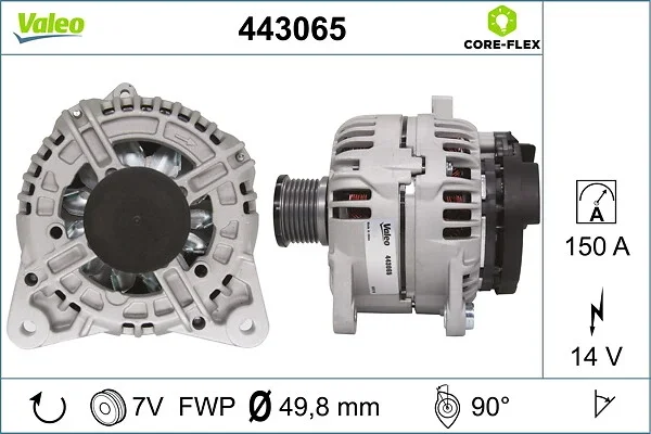 generátor VALEO 443065 generátor VALEO 443065