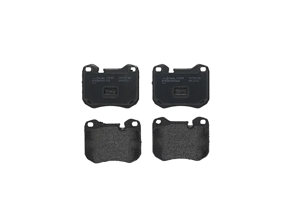 Sada brzdových destiček, kotoučová brzda BREMBO P65002