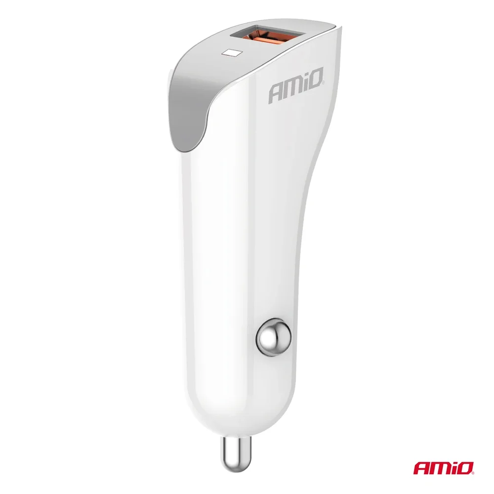 Nabíječka do auta USB-A 2.1A 12/24V AMiO-03873 - Obrázek 2