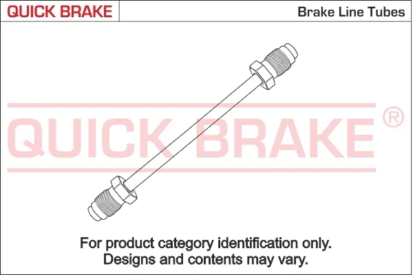 Brzdové potrubí QUICK BRAKE CN-1220A-TX Brzdové potrubí QUICK BRAKE CN-1220A-TX