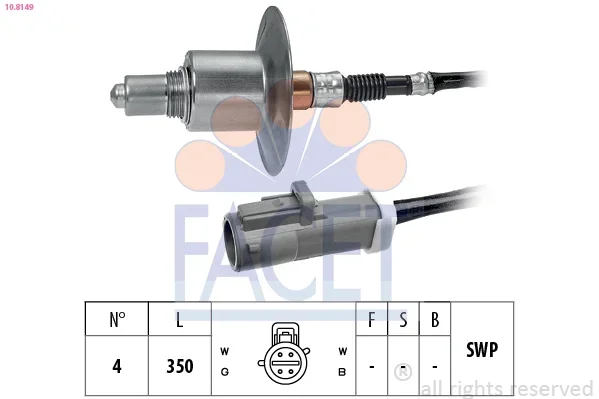 Lambda sonda FACET 10.8149 Lambda sonda FACET 10.8149