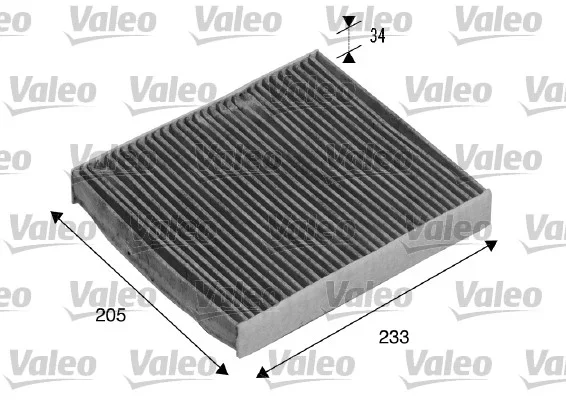 Filtr, vzduch v interiéru VALEO 715511