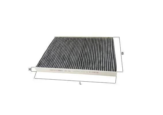 Filtr, vzduch v interiéru MAHLE LAK159
