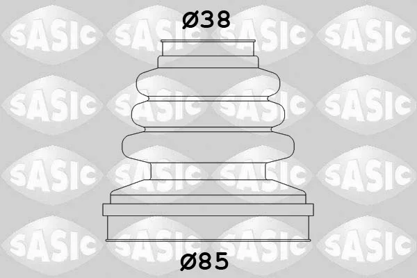 Sada měchů, hnací hřídel SASIC 2873803 – OE 328780 Sada měchů, hnací hřídel SASIC 2873803 – OE 328780