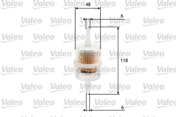 Palivový filtr VALEO 587011