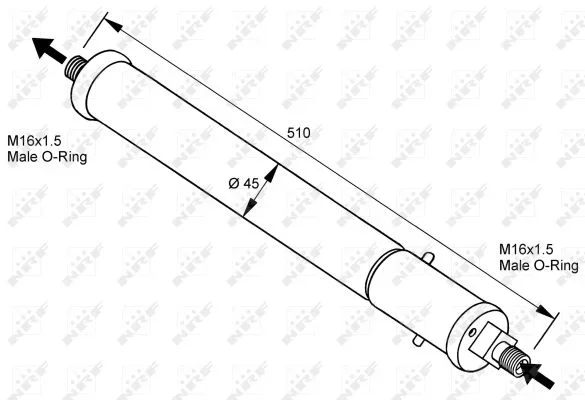 Susarna, klimatizace NRF 33100