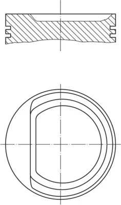 Píst MAHLE 0102901