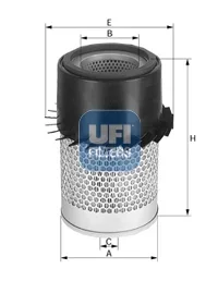 Vzduchový filtr UFI 27.333.00