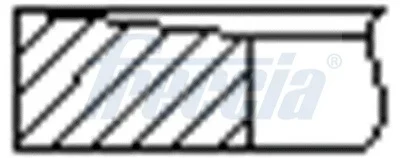 Sada pístních kroužků FRECCIA FR10-108700 – OE 6420300024 Sada pístních kroužků FRECCIA FR10-108700 – OE 6420300024