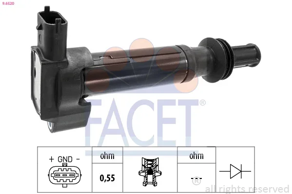 Zapalovací cívka FACET 9.6520