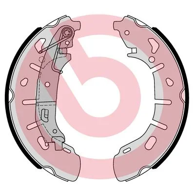 Sada brzdových čelistí BREMBO S59531
