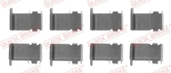 Sada prislusenstvi, oblozeni kotoucove brzdy QUICK BRAKE 109-1162