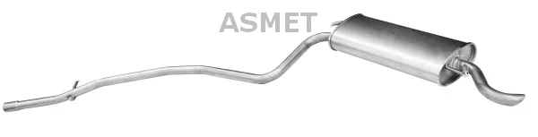 Zadni tlumic vyfuku ASMET 16.022 – OE 46559847 Zadni tlumic vyfuku ASMET 16.022 – OE 46559847