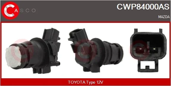Vodní čerpadlo ostřikovače, čistění skel CASCO CWP84000AS
