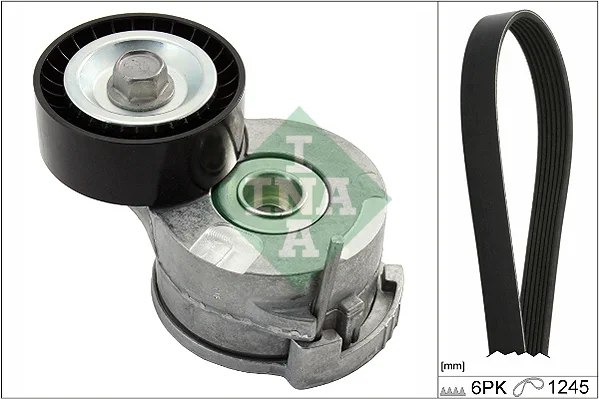 Sada žebrovaných klínových řemenů Schaeffler INA 529029110