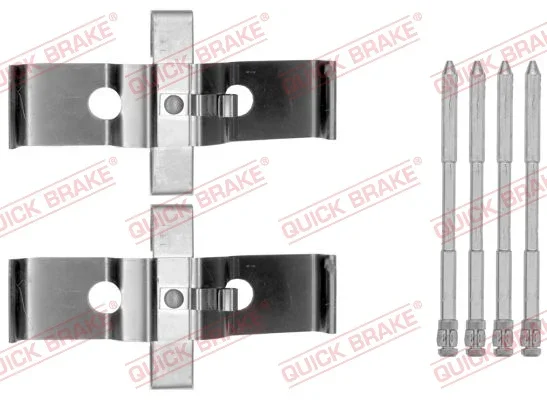 Sada prislusenstvi, oblozeni kotoucove brzdy QUICK BRAKE 109-1796