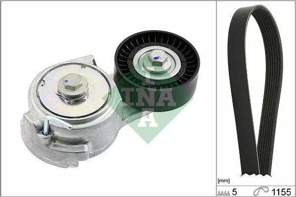 Sada zebrovanych klinovych remenu Schaeffler INA 529001110 Sada zebrovanych klinovych remenu Schaeffler INA 529001110