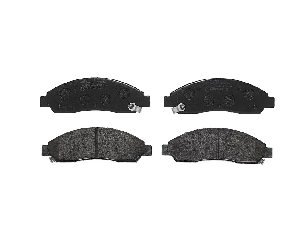 Sada brzdových destiček, kotoučová brzda BREMBO P34005