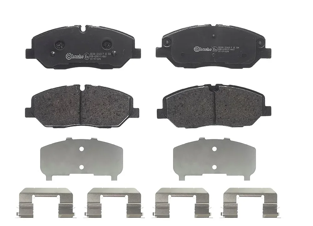 Sada brzdových destiček, kotoučová brzda BREMBO P30084