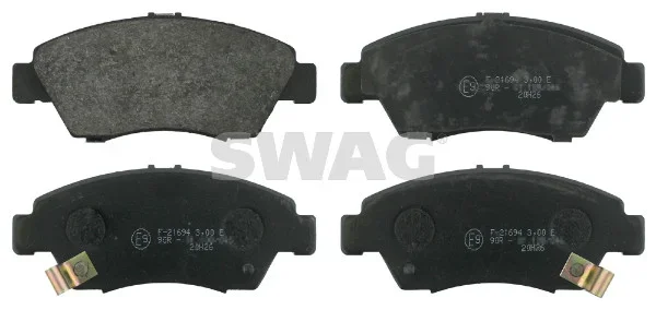Sada brzdových destiček, kotoučová brzda SWAG 85916305 Sada brzdových destiček, kotoučová brzda SWAG 85916305