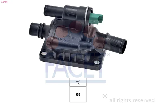 Termostat, chladivo FACET 7.8486