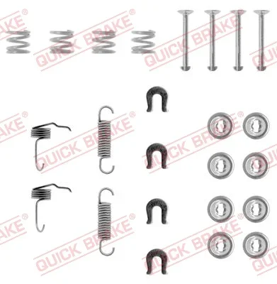 Sada příslušenství, brzdové čelisti QUICK BRAKE 105-0655