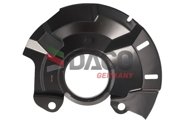 Ochranný plech proti rozstřikování, brzdový kotouč DACO Germany 611708 Ochranný plech proti rozstřikování, brzdový kotouč DACO Germany 611708
