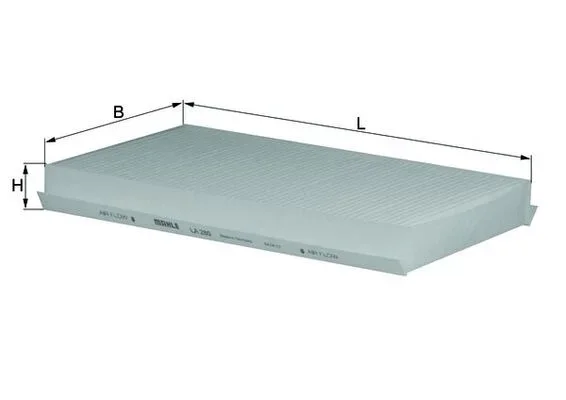 Filtr, vzduch v interiéru KNECHT LA280 – OE JKR500010