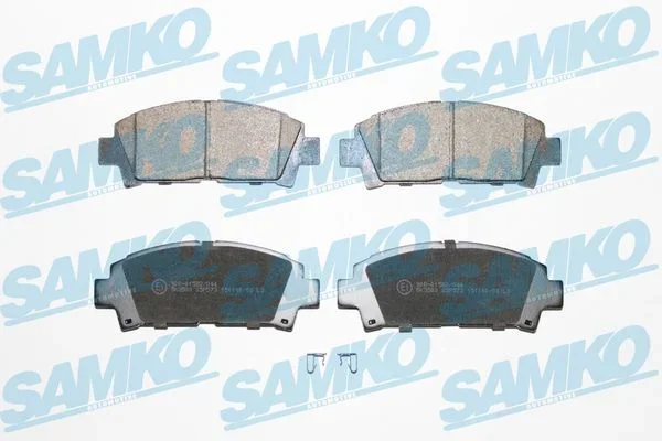Sada brzdových destiček, kotoučová brzda SAMKO 5SP573
