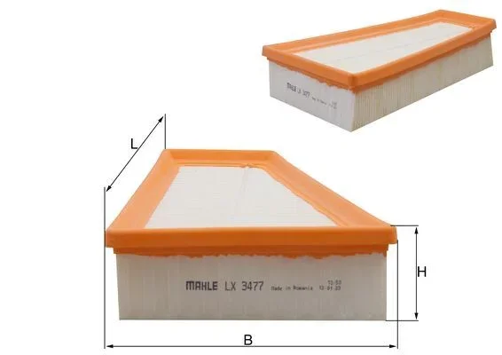 Vzduchový filtr MAHLE LX3477