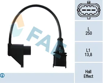 Snímač, poloha vačkového hřídele FAE 79232
