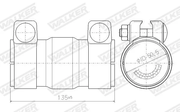 Katalyzátor WALKER 69002