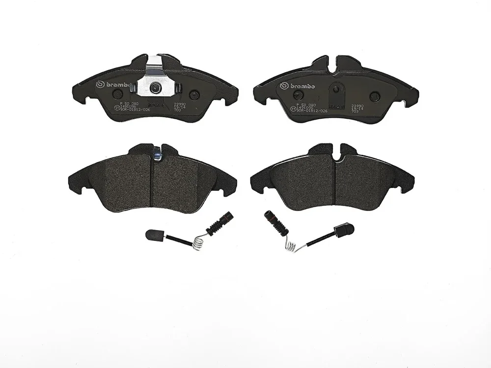 Sada brzdových destiček, kotoučová brzda BREMBO P50080