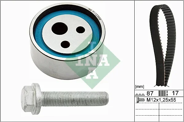 ozubení,sada rozvodového řemene Schaeffler INA 530018210
