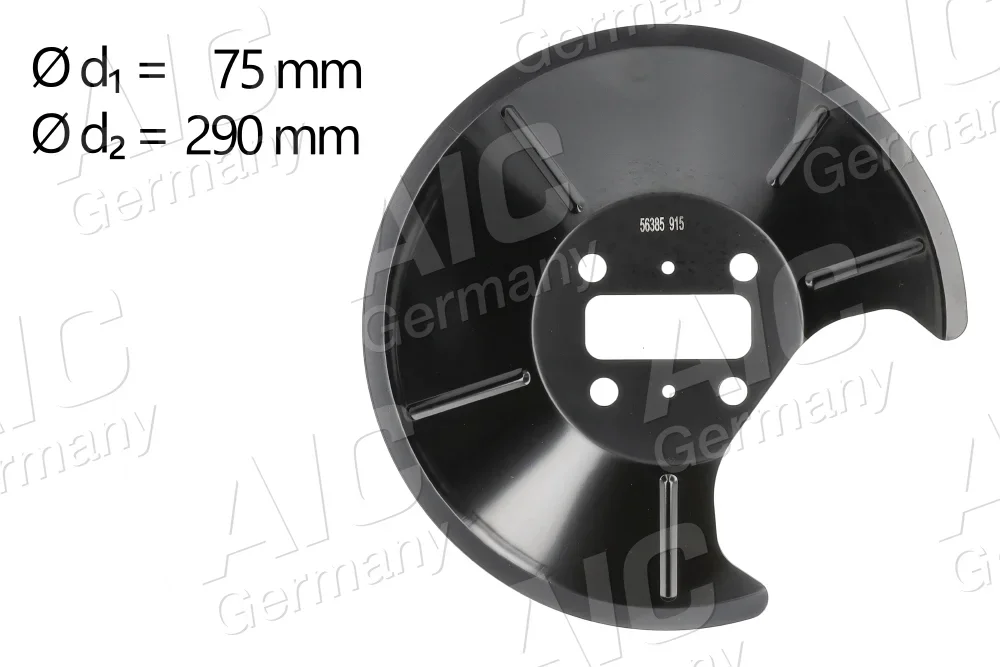 Ochranný plech proti rozstřikování, brzdový kotouč AIC 56385