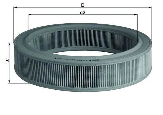 Vzduchový filtr KNECHT LX568