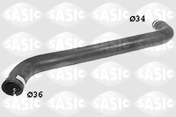 Hadice chladiče SASIC SWH6608 – OE 1308109080