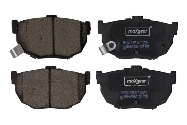 Sada brzdových destiček, kotoučová brzda MAXGEAR 19-1134