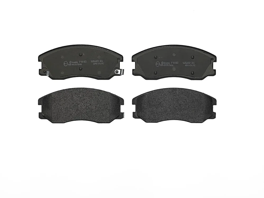 Sada brzdových destiček, kotoučová brzda BREMBO P10003