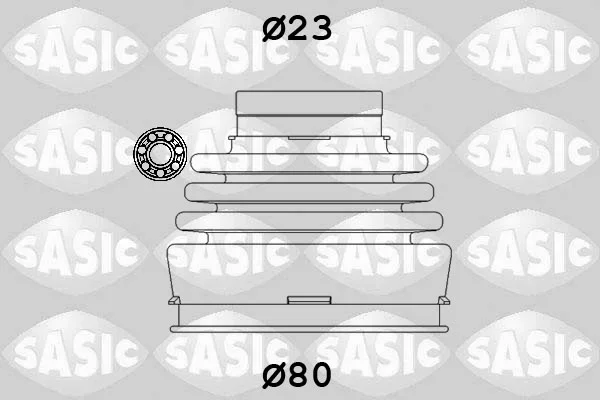 Sada měchů, hnací hřídel SASIC 9004630 – OE 7625541 Sada měchů, hnací hřídel SASIC 9004630 – OE 7625541